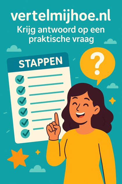 Vertel mij hoe illustratie